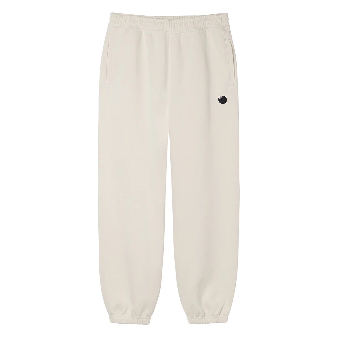 STUSSY 8 BALL EMBROIDERED PANT PUTTY - HABITAT Store