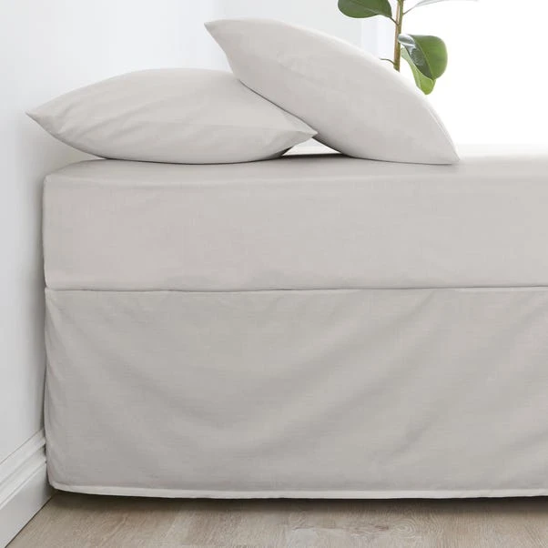 Non Iron Plain Dye Silver Valance 4 Non Iron Plain Dye Silver Valance - Image 2