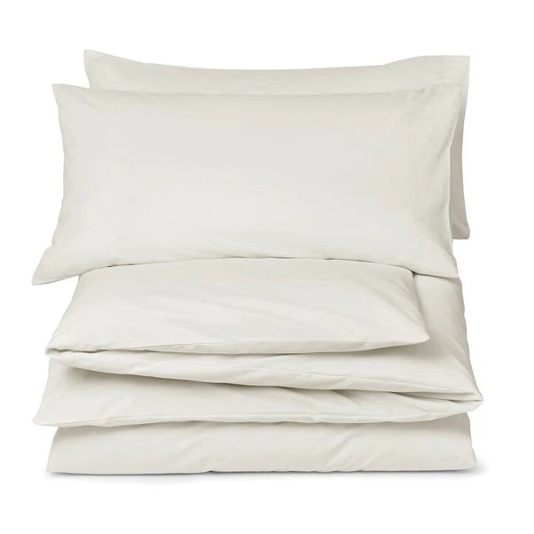 Non Iron Plain Dye Ivory Standard Pillowcase Pair 4 Non Iron Plain Dye Ivory Standard Pillowcase Pair - Image 2