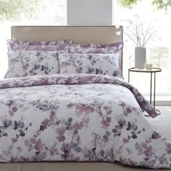 Honesty Mauve Oxford Pillowcase 9 Honesty Mauve Oxford Pillowcase -Habitat Store 1000119114 alt02