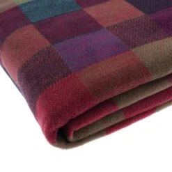 Super Soft Textured Check Multicoloured Throw -Habitat Store 1000152690 alt03