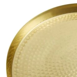 Gold Metal Hammered Tray -Habitat Store 1000157404 alt01