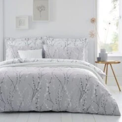 Belle Grey Oxford Pillowcase -Habitat Store 1000167174 alt03