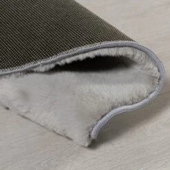 Faux Fur Supersoft Lush Round Rug -Habitat Store 1000168308 alt09