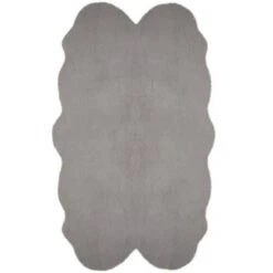 Supersoft Faux Fur Quad Rug -Habitat Store 1000169266 alt03