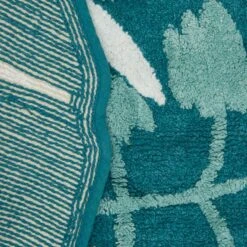 Leaf Green Bath Mat -Habitat Store 1000180356 alt02