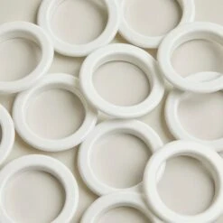 Pack Of 12 Eyelet Rings -Habitat Store 30098646