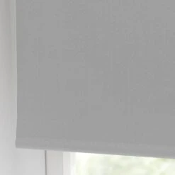 Grey Herringbone Blackout Roller Blind -Habitat Store 30128770 alt04
