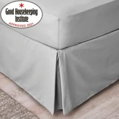 Non Iron Plain Dye Slate Grey Valance -Habitat Store 30145412