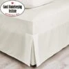Non Iron Plain Dye Ivory Fitted Valance Sheet 1 Non Iron Plain Dye Ivory Fitted Valance Sheet -Habitat Store 30145707