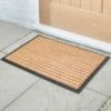 Jumbo Stripe Rubber And Coir Doormat -Habitat Store 30175278