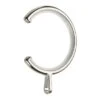 Pack Of 6 Lined 28mm Bay Pole Passover Curtain Rings 1 Pack Of 6 Lined 28mm Bay Pole Passover Curtain Rings -Habitat Store 30201526