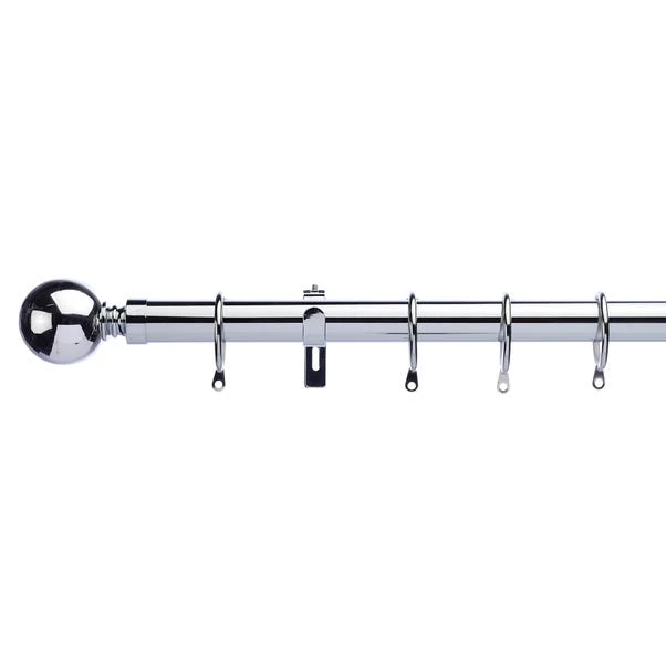 Ashton Extendable Metal Curtain Pole With Rings 12 Ashton Extendable Metal Curtain Pole With Rings - Image 10