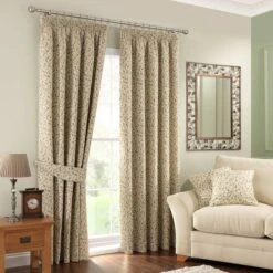 Heritage Glava Pencil Pleat Curtains -Habitat Store 30209375 alt01