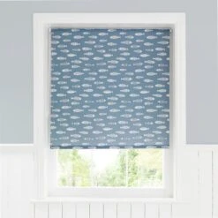 Blue Fish Daylight Moisture Resistant Roller Blind -Habitat Store 30238875 alt02
