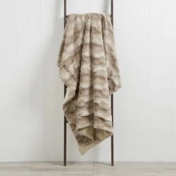 Plush Faux Fur 130cm X 180cm Throw -Habitat Store 30239400