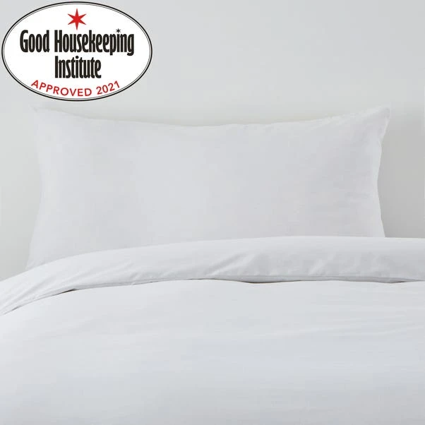 Non Iron Plain Dye White Body Pillowcase 3 Non Iron Plain Dye White Body Pillowcase