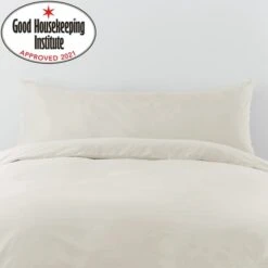 Non Iron Plain Dye Ivory Large Body Pillowcase