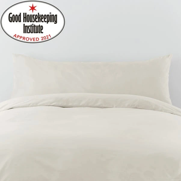 Non Iron Plain Dye Ivory Large Body Pillowcase 3 Non Iron Plain Dye Ivory Large Body Pillowcase