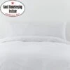 Non Iron Plain Dye White Large Body Pillowcase 1 Non Iron Plain Dye White Large Body Pillowcase -Habitat Store 30241353