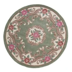 Lotus Premium Aubusson Round Rug -Habitat Store 30263510
