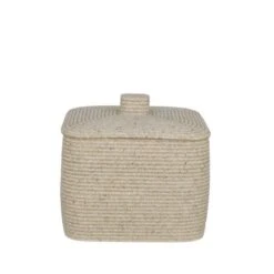 Natural Ridged Resin Pot