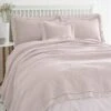 Lace Edge Blush Bedspread 2 Lace Edge Blush Bedspread -Habitat Store 30274756
