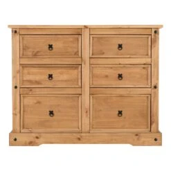 Corona 6 Drawer Chest, Pine -Habitat Store 30359232 alt02