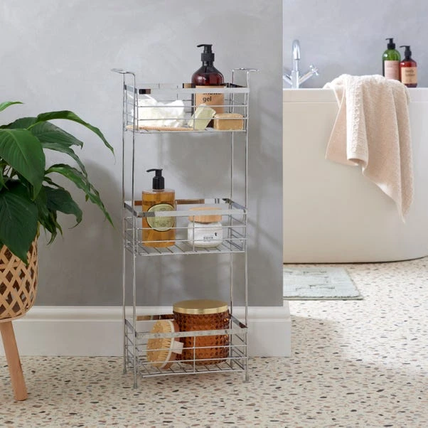 Chrome Storage Caddy 3 Chrome Storage Caddy