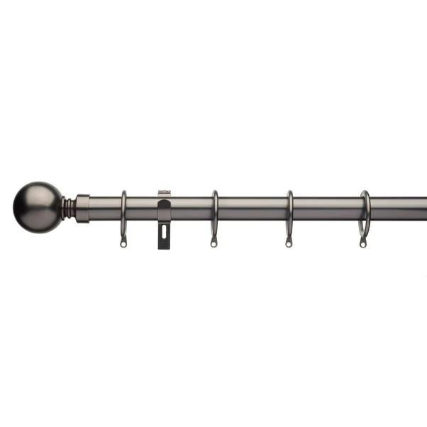 Ashton Extendable Metal Curtain Pole With Rings 7 Ashton Extendable Metal Curtain Pole With Rings - Image 5