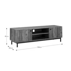 Fulton Wide TV Unit For TVs Up To 67" -Habitat Store 30569993 alt09