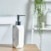 Marble Effect Resin Soap Dispenser -Habitat Store 30608184