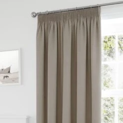 Tyla Blackout Pencil Pleat Curtains -Habitat Store 30609907
