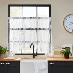 Secret Garden Slot Top Jardiniere Net Curtain 40 Secret Garden Slot Top Jardiniere Net Curtain -Habitat Store 30622697