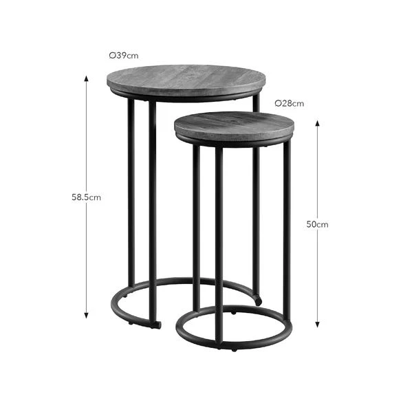 Fulton Nest Of Tables 16 Fulton Nest Of Tables - Image 14