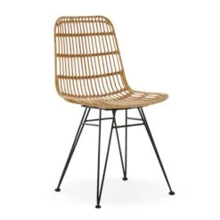 Set Of 2 Pax Dining Chairs, Rattan -Habitat Store 30645857 alt03