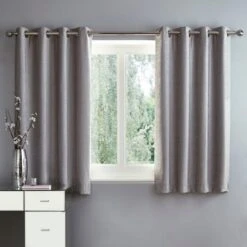 Chenille Wave Eyelet Curtains -Habitat Store 30649663 alt05