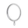 Pack Of 6 Atlanta Chrome Curtain Rings Dia. 35mm -Habitat Store 30651586