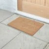 Heart Pressed Coir Doormat -Habitat Store 30652104