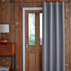Jennings Thermal Eyelet Door Curtain -Habitat Store 30652319 alt01