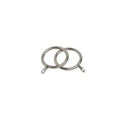 Oslo Pack Of 6 22/25mm Curtain Rings -Habitat Store 30654633