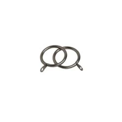 Oslo Pack Of 6 22/25mm Curtain Rings -Habitat Store 30654635