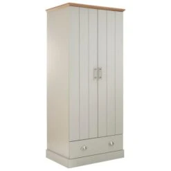 Kendal Double 1 Drawer Wardrobe, Grey -Habitat Store 30662661 alt03