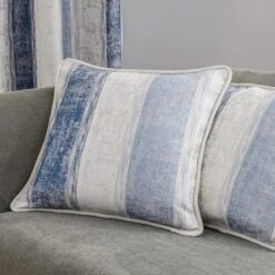 Sadie Stripe Eyelet Curtains -Habitat Store 30670251 alt07