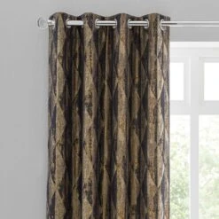 Luxor Metallic Eyelet Curtains 30 Luxor Metallic Eyelet Curtains -Habitat Store 30670282