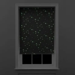 Glow In The Dark Stars Cordless Blackout Roller Blind -Habitat Store 30672563 alt06