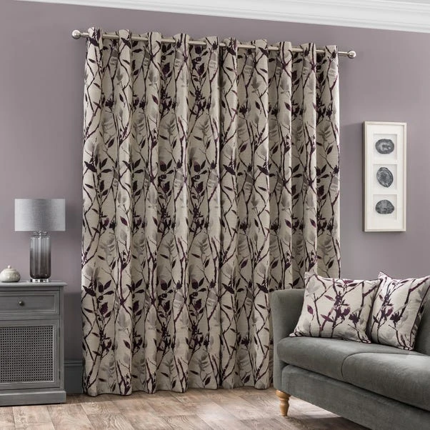 Zen Jacquard Eyelet Curtains 9 Zen Jacquard Eyelet Curtains - Image 7