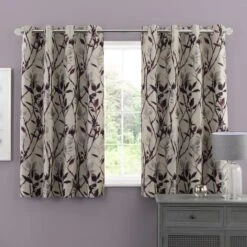 Zen Jacquard Eyelet Curtains 30 Zen Jacquard Eyelet Curtains -Habitat Store 30672652 alt05