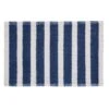 Nautical Bobble Stripe Navy Bath Mat -Habitat Store 30672690