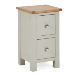 Bromley 2 Drawer Slim Bedside Table -Habitat Store 30685246 alt03